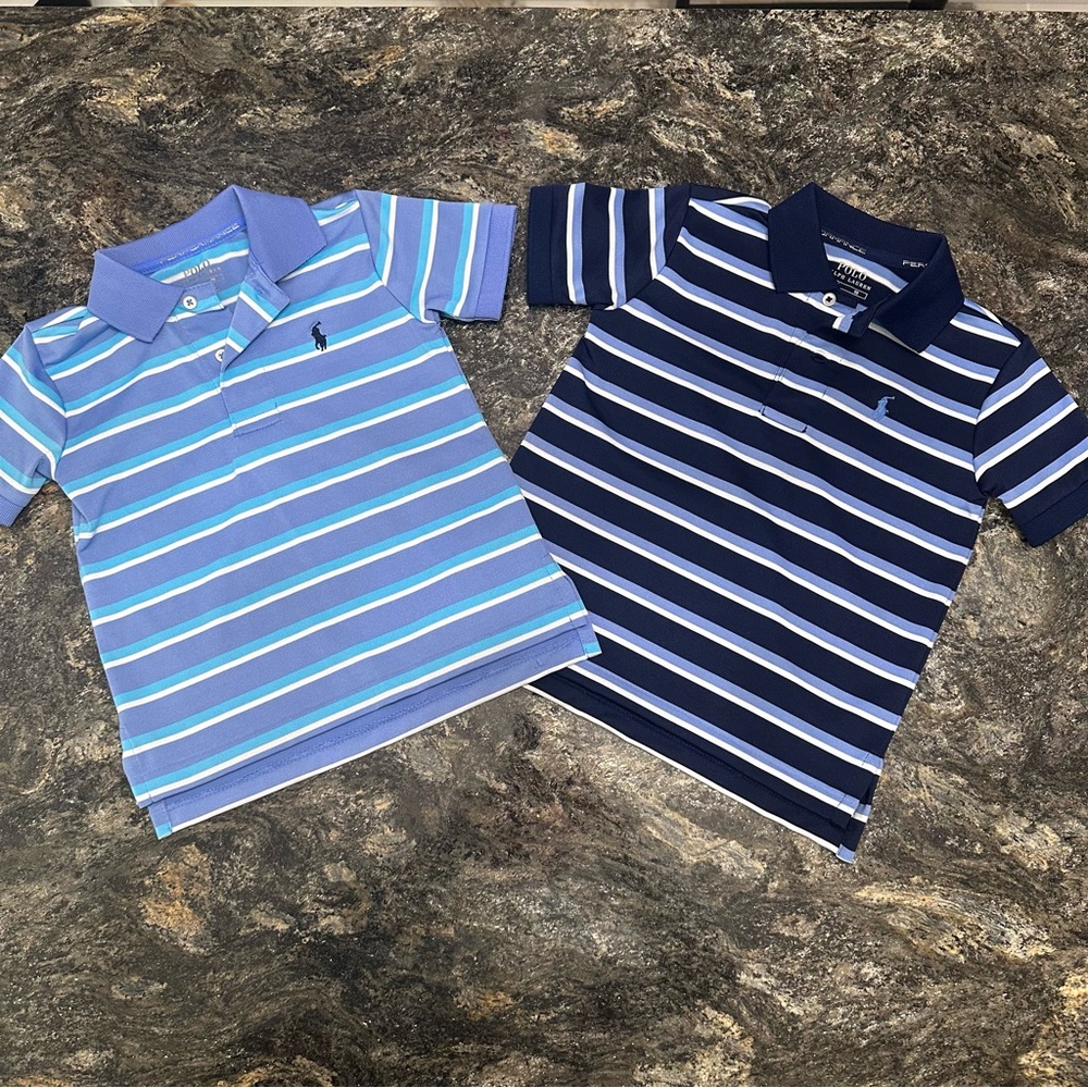 Lot of 2 Polo shirts, 2T